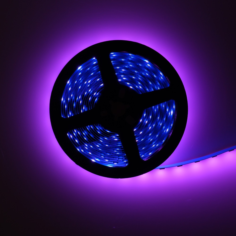 Світлодіодна стрічка MI-LED-LSL5N01N RGB+CCT, SMD5050 5 в 1, 12мм, 60LED/m, 5W/m, 490LM/m, 22V IP20 (5M)