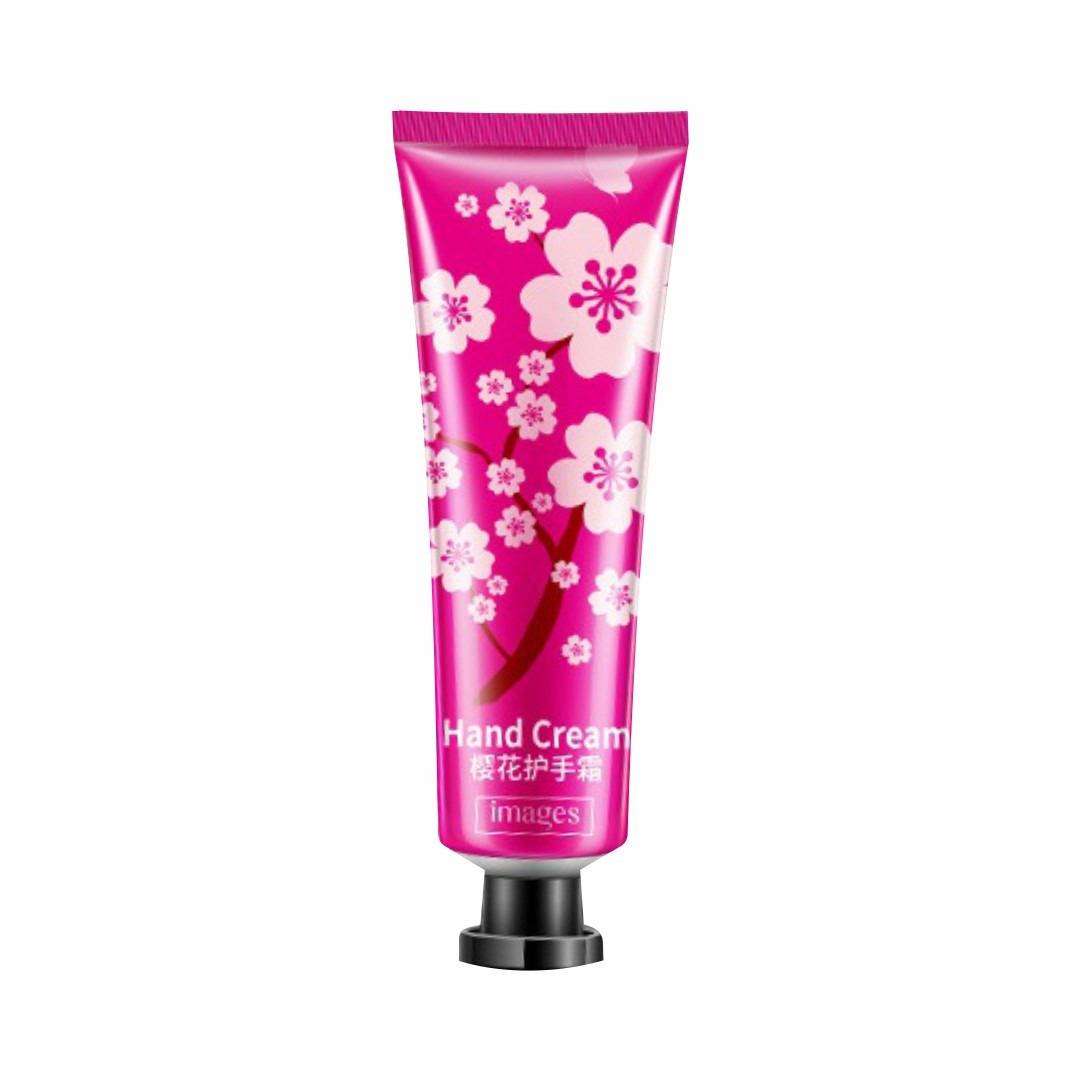 Увлажняющий крем для рук с экстрактом сакуры Images Hand Creams Plant Extract