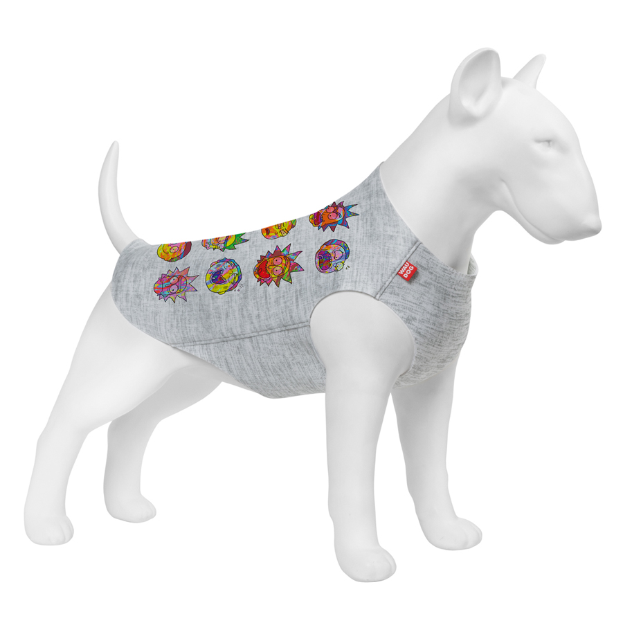 Майка для собак WAUDOG Clothes малюнок "Рік та Морті 1", S40, B 50-56 см, С 29-34 см