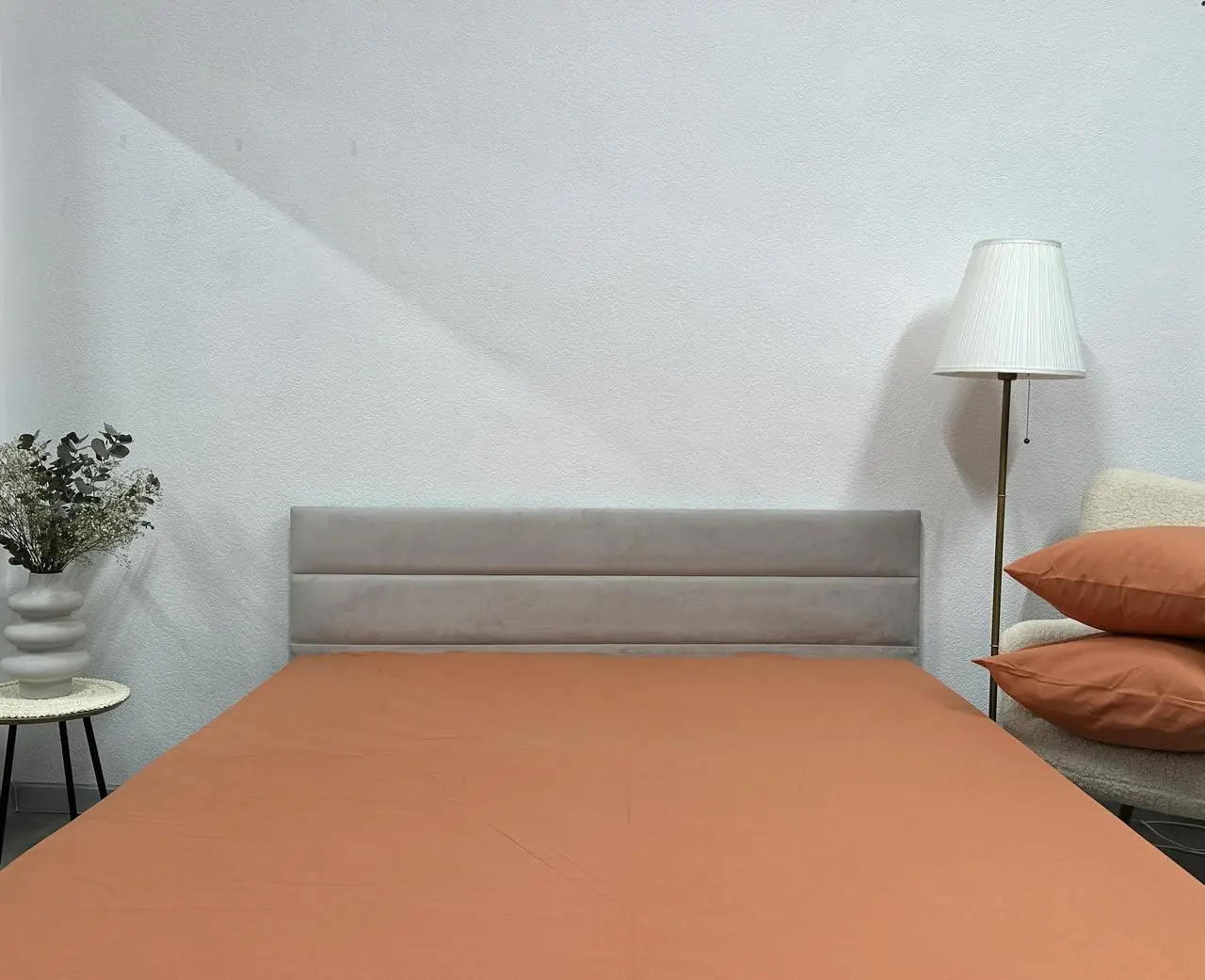 Простирадло на резинці Ecotton 140х200 см Ecotton помаранчевий Orange 24580