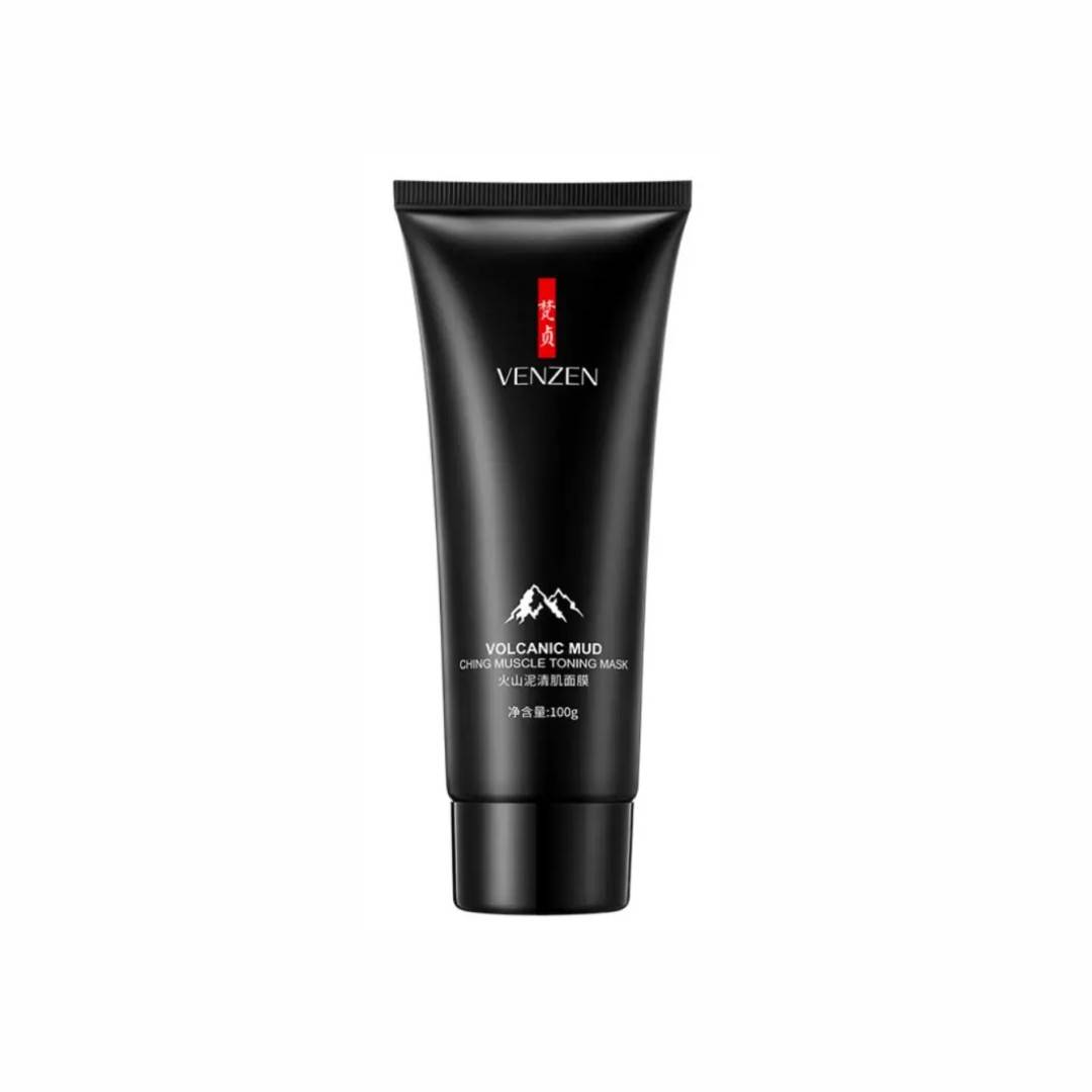 Очищающая маска с вулканической грязью Venzen Volcanic Mud Mask 100g